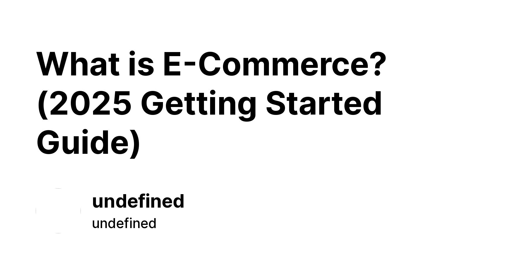 What is (2025 Getting Started Guide) ikas